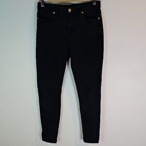 Michael Kors Size 8 Black Skinny Jeans